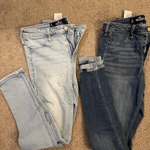 Hollister - Lot of 2 Pairs of Jeans Size 7R W28; L28
